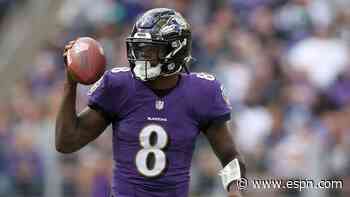 Baltimore Ravens coach John Harbaugh - Lamar Jackson can speak for self on OTA absence - ESPN