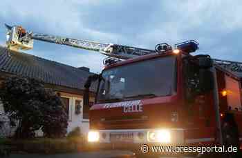 FW Celle: Aufwendiger Rettungseinsatz - Katze in Schornstein gefallen