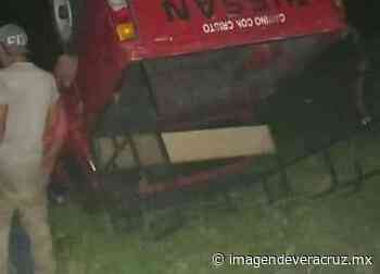 Vuelca camioneta sobre la carretera Misantla-Martinez de la Torre; hay 7 lesionados - Imagen de Veracruz