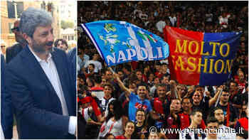 Il presidente-tifoso Fico a Genova: "Gemellaggio Genoa-Napoli va ristabilito" - Primocanale