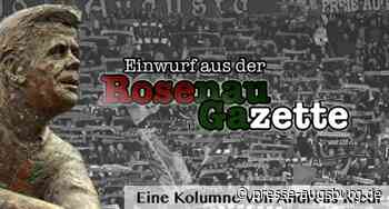 "Nieder mit der Wagenburg" | Die Rosenau Gazette – Kolumne zum FC Augsburg | Presse Augsburg - Presse Augsburg