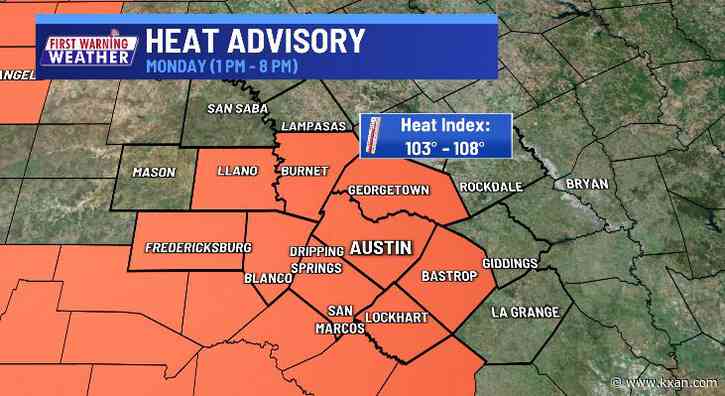 Triple digit heat begins Monday with no end in sight