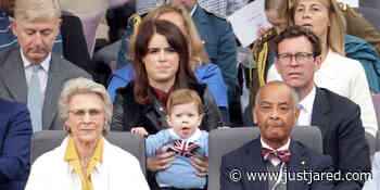 Princess Eugenie's Son August Makes First Public Appearance at Platinum Jubilee Pageant