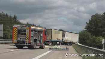 Sperrung bei Emstek aufgehoben: A1 nach zwei Unfällen wieder frei - Nordwest-Zeitung