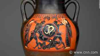 Man breaks into art museum and damages ancient artworks including 2,000-year-old Greek vases