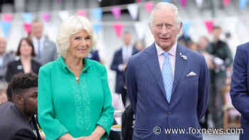 Prince Charles and Camilla, Duchess of Cornwall toast to Queen Elizabeth at Big Jubilee Lunch