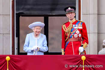 Who is Duke of Kent, next to the Queen on balcony at Trooping the Colour?