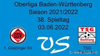 Video vom Oberliga-Spiel: 1. Göppinger SV - TSG Backnang - FuPa