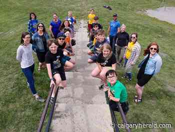 Parents raise funds, build outdoor learning space in battle to keep school open - Calgary Herald