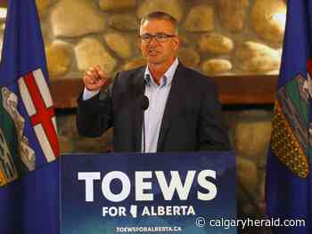 Travis Toews launches UCP leadership campaign, backed by Shandro, Savage - Calgary Herald