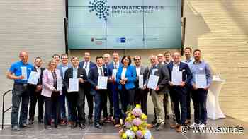 Innovationspreis RLP:Firmen aus Diez, Schiesheim und Niederzissen - SWR Aktuell
