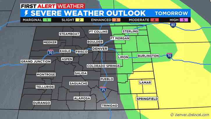 Colorado Weather: Shower And Thunderstorms Kick Of Work Week