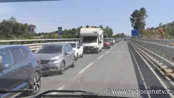Rientro dal mare, lunghe file sulla Siena-Grosseto - RadioSienaTv