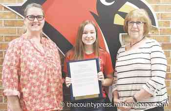Dryden student earns honors in statewide essay contest - The County Press - Thecountypress