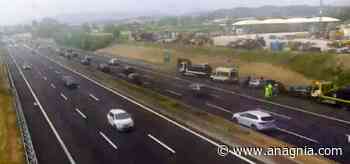 Autostrada del Sole. Incidente tra Anagni e Colleferro - Anagnia