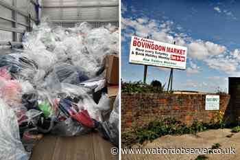 Counterfeit goods seized after operation at Bovingdon Market