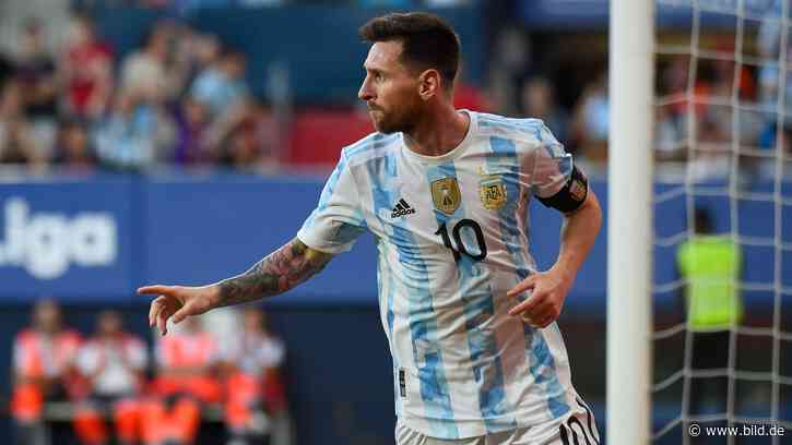 Lionel Messi: Fünferpack bei Argentiniens 5:0-Sieg - Fussball - Bild.de - BILD