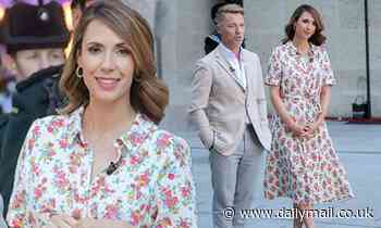 Alex Jones and Ronan Keating beam as they host a Platinum Jubilee special of The One Show - Daily Mail