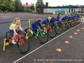 Darwen children take part in adapted 'TriKidz' event heading to NW schools