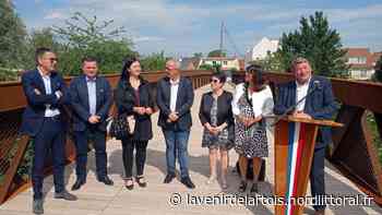 Harnes : la Ville a inauguré la passerelle du bois de Florimont - Nord Littoral