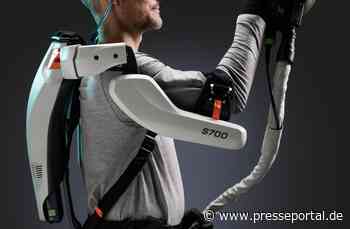 Produktneuheit: Das aktive Schulter Exoskelett S700 von exoIQ macht Arbeit leichter