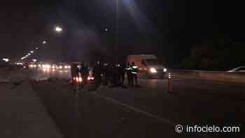 Un piquete demoró la Autopista Buenos Aires - La Plata mano al sur - Infocielo