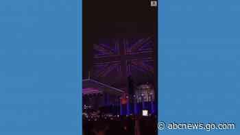 WATCH:  Drone show for Platinum Jubilee celebration