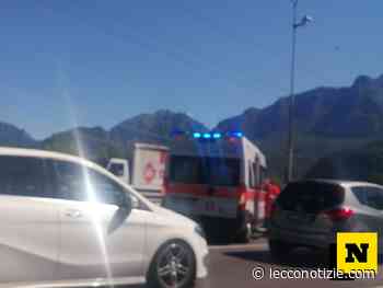 SS36. Incidente tra due auto in mattinata sul terzo ponte di Lecco - Lecco Notizie