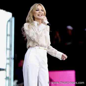 Kylie Minogue reunites with Coldplay for Can't Get You Out of My Head duet