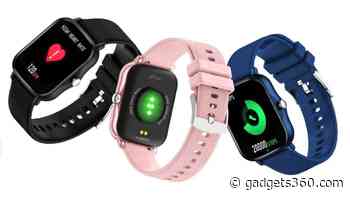 Ptron Force X10E Smartwatch With 7 Active Sports Mode, Bluetooth Launched in India: Price, Specifications