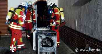 Nächtlicher Feuerwehreinsatz in Haddenhausen: Waschmaschine brennt - Mindener Tageblatt