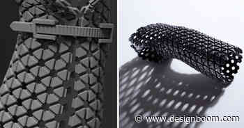 student-developed medical cast is made from plant extracts, recycled food, and bio-resins - Designboom