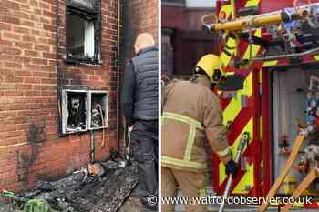 Fire service issues warning after Kings Langley bin fire