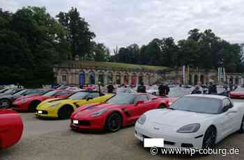 Corvette-Pfingsttreffen - Mehr als 200 Corvette-Sportwagen vor der Ehrenburg - Neue Presse Coburg