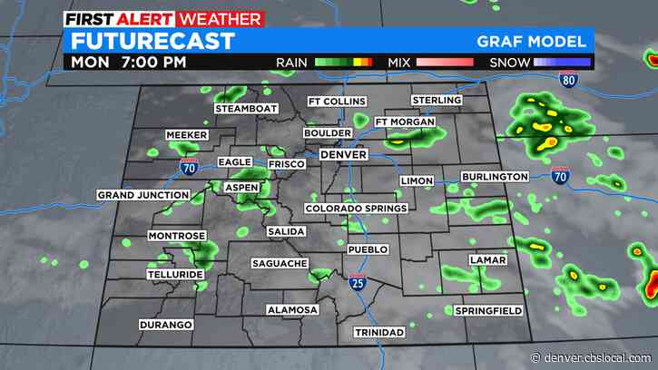 Denver Weather: Better Than Average Chances For Thunderstorms Late Monday
