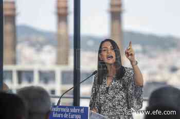 Arrimadas llama "jeta" a Sánchez por no convocar el debate sobre el estado de la nación - Agencia EFE