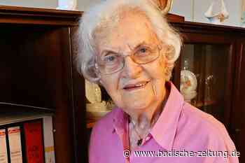 Dichterin Vera Müller-Havenstein wird 100 Jahre alt - Bad Krozingen - Badische Zeitung