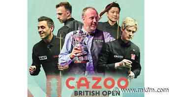 Snooker returns to Marshall Arena Milton Keynes for the 2022 Cazoo British Open - MKFM