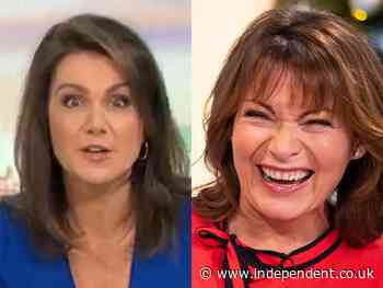 Susanna Reid sends Lorraine into hysterics with Boris Johnson joke on Good Morning Britain - The Independent