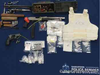 Police seize drugs, firearms from man facing "numerous" charges in trafficking investigation