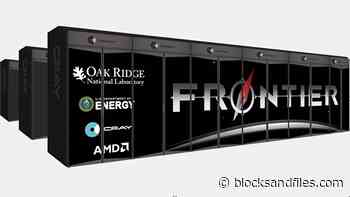 A quick primer on HPE Cray Frontier's parallel file system storage – Blocks and Files - Blocks and Files