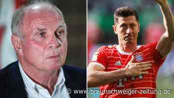 "Wenn man keine Alternative hat...": Hoeneß plädiert für Lewandowski-Verbleib