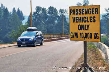 Johnston Bridge repair price tag now estimated at over $11 million – Quesnel Cariboo Observer - Quesnel - Cariboo Observer