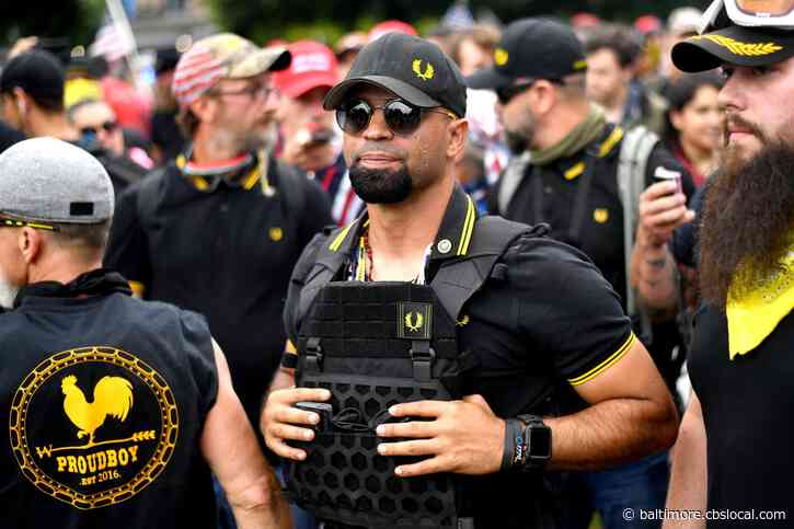 Proud Boys Charged With Seditious Conspiracy In Capitol Riot
