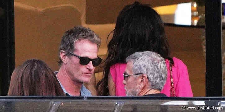 George & Amal Clooney Vacation With Cindy Crawford & Rande Gerber in France