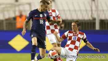 Remis der WM-Finalisten Kroatien und Frankreich