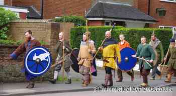 Sedgley residents do double take at Viking march - Dudley News