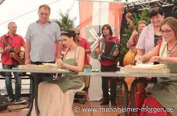 Hoheiten schälen um die Wette - Lampertheim - Nachrichten und Informationen - Mannheimer Morgen