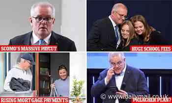 Scott Morrison's huge pay cut as he goes from prime minister's salary to backbench wages - Daily Mail