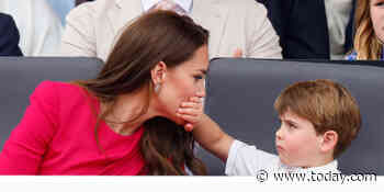 William and Kate cheekily mention Louis in message of thanks to fans